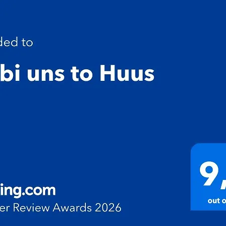 As Bi Uns To Huus Apartmán *